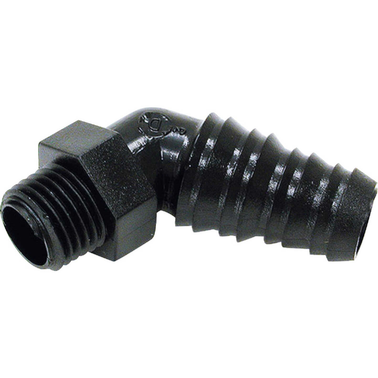 Dial 1/2 In. ID Barb x 1/4 In. MPT Water Distributor Adapter Image 1