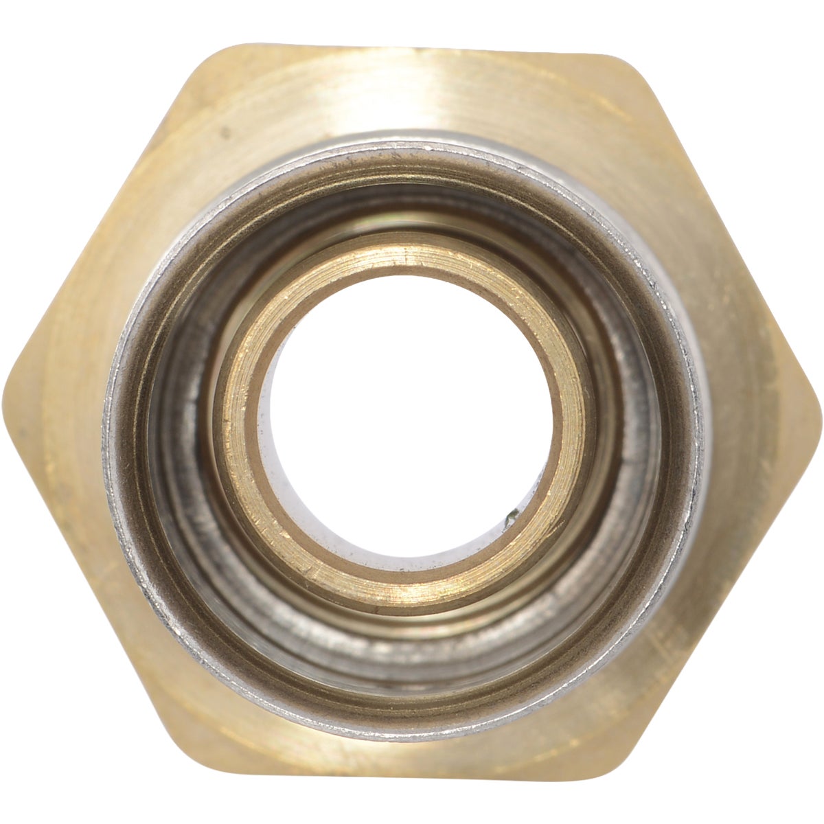 SharkBite 1/2 In. x 3/4 In. FNPT PEX Press Brass Adapter Image 3