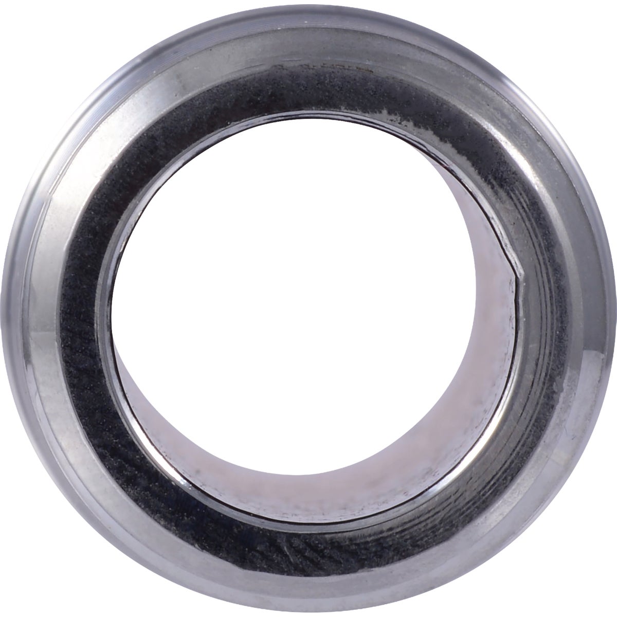 SharkBite 3/8 In. MIP x 3 In. Chrome-Plated Brass Pipe Nipple Image 2