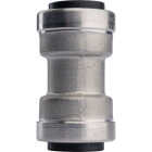 QuickFitting 1/2 In. Push-to-Connect Stainless Steel Straight Coupling Image 4