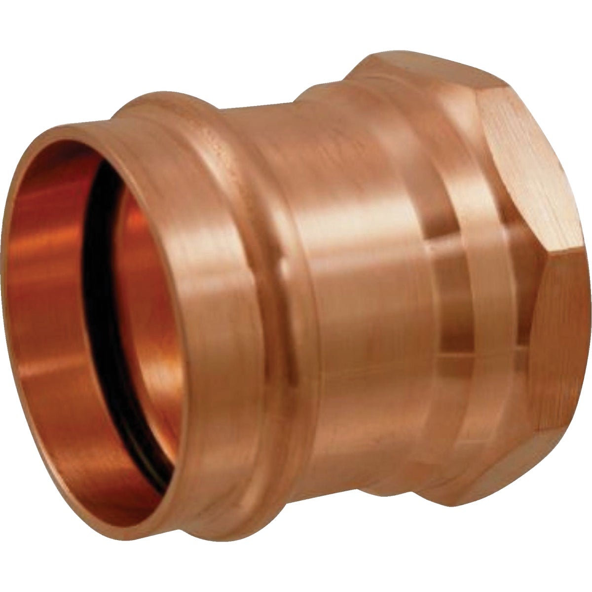 NIBCO 1-1/4 In. Press x 1-1/4 In. Female Copper Adapter