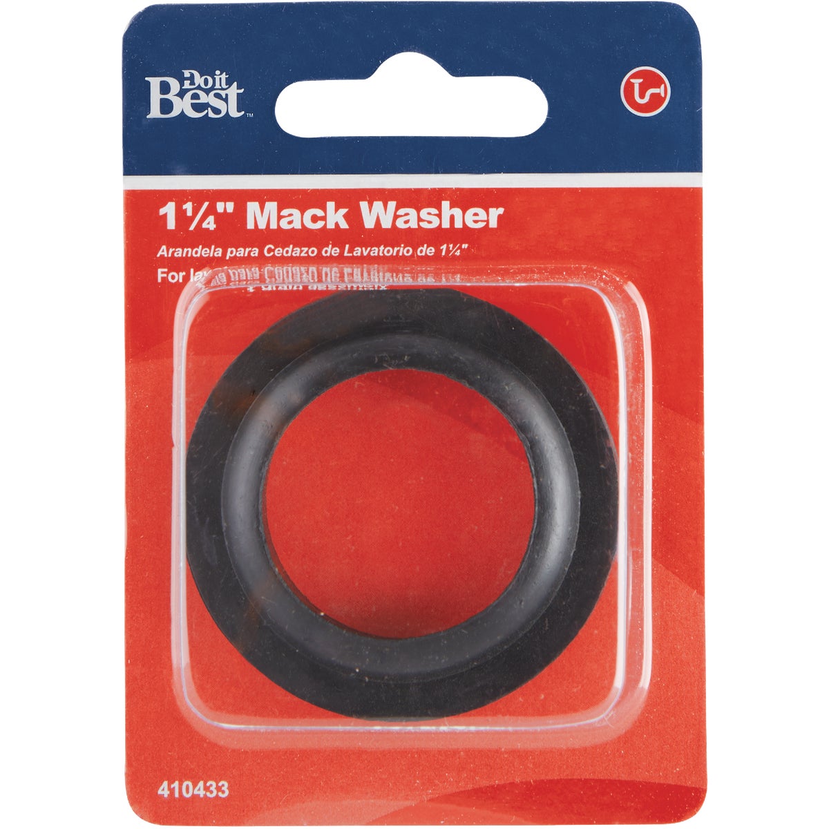 Do it Best 1-1/4 In. Black Lavatory Drain Gasket Image 2