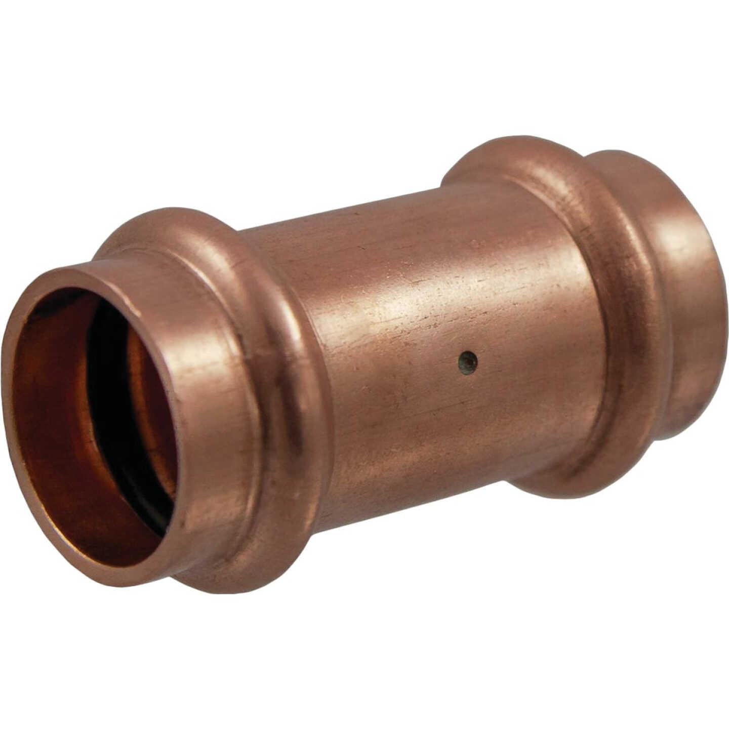 NIBCO 1 In. x 1 In. Press Copper Coupling with Stop (5-Pack) Image 1