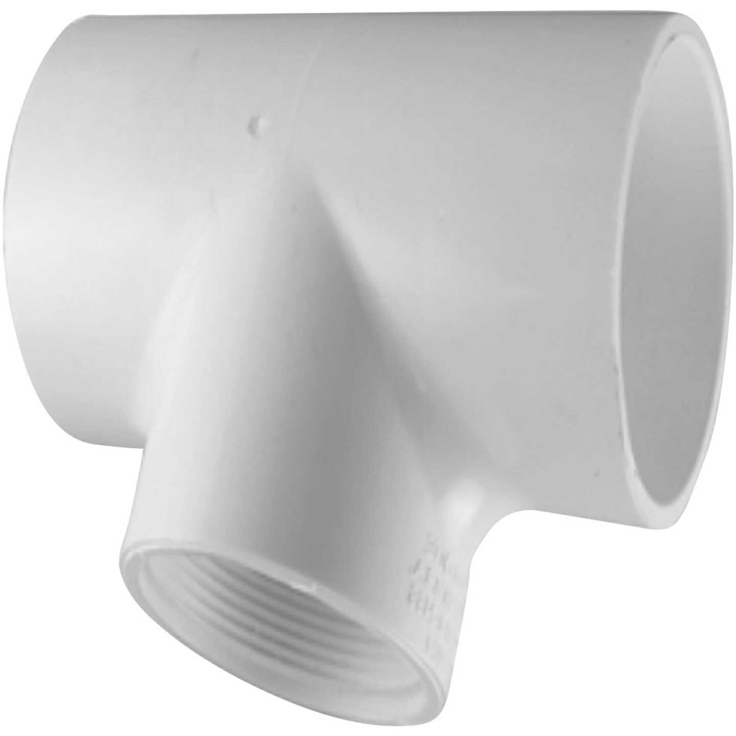 Charlotte Pipe 3/4 In. Solvent Weld x FIP Schedule 40 PVC Tee Image 1