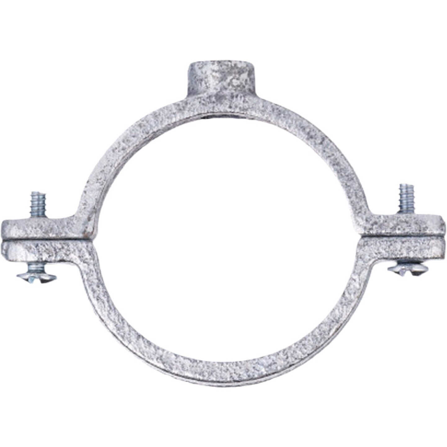 Oatey 1-1/4 In. Galvanized Split Ring Pipe Tubing Hanger Image 1