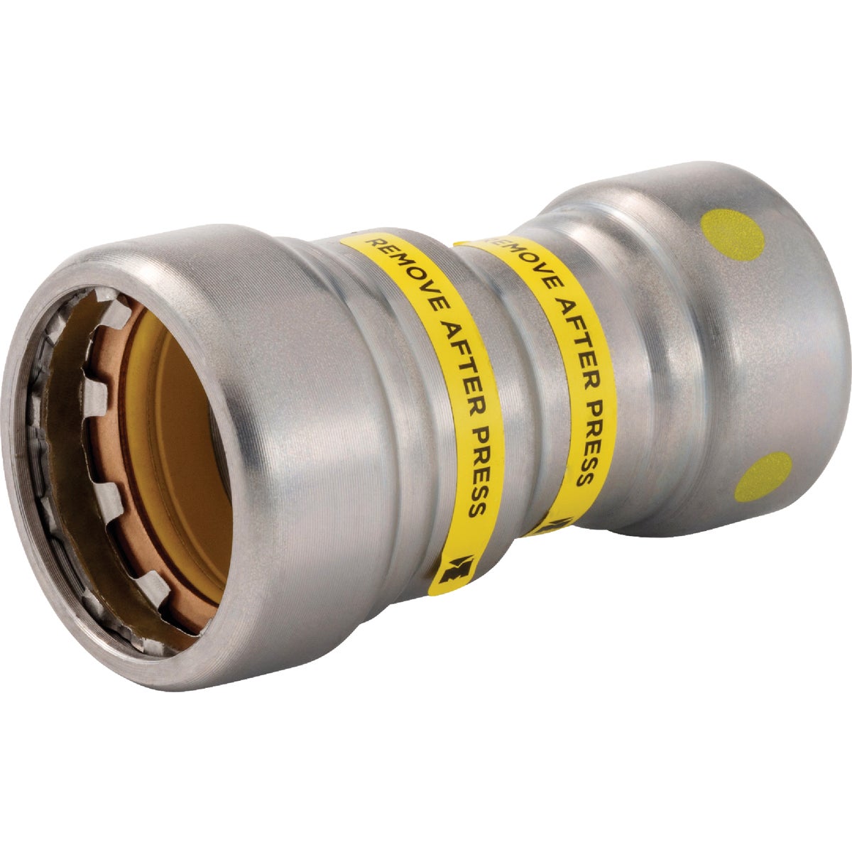 Streamline 3/4 In. P x 1/2 In. P Carbon Steel Coupling