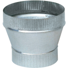 Imperial 24 Ga. 7 In. x 8 In. Galvanized Increaser Image 1