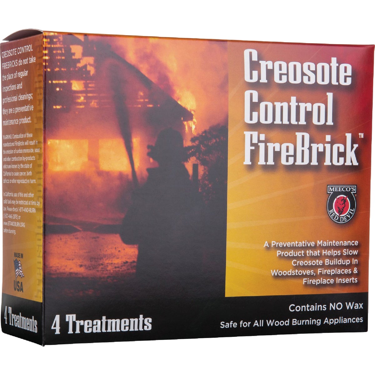Meeco's Red Devil FireEx Chimney Fire Suppressant