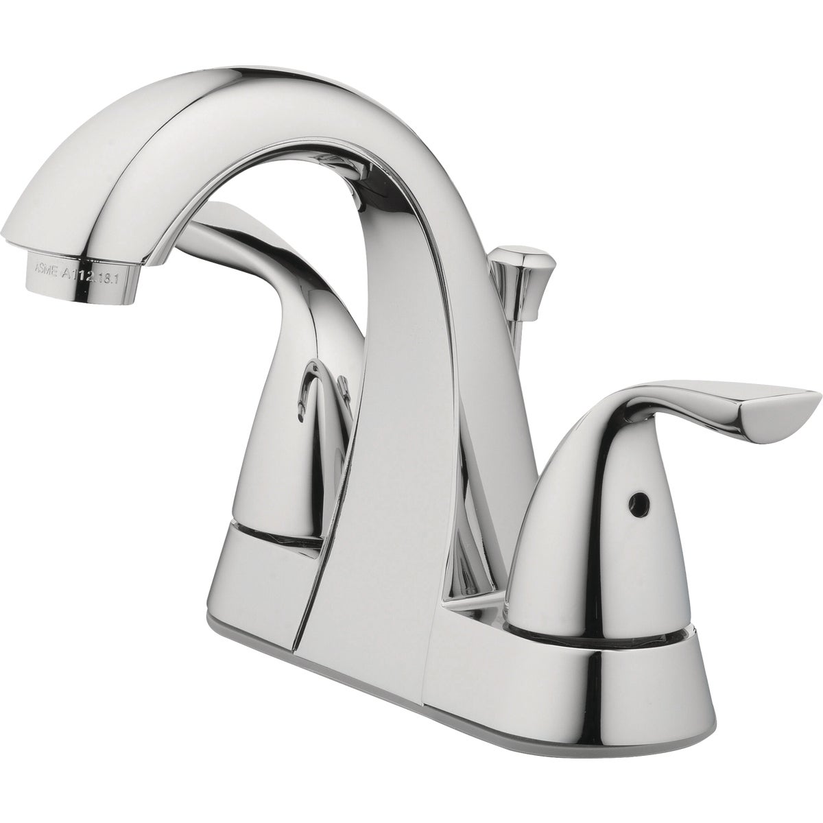 Homepointe Chrome 2-Handle Metal Lavatory Faucet Image 1
