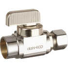 dahl 1/2 In. Female Solder x 3/8 In. OD Comp Straight Plated Supply Stop Image 1