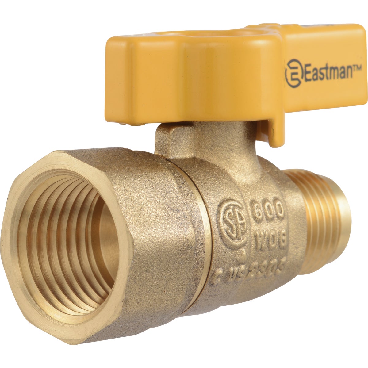 Eastman 3/8 In. OD Male Flare x 1/2 In. FIP Gas Valve