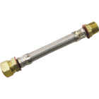 ProLine 3/4 In. MIP x 7/8 In. COMP x 18 In. Braided Stainless Steel Water Heater Connector Image 1
