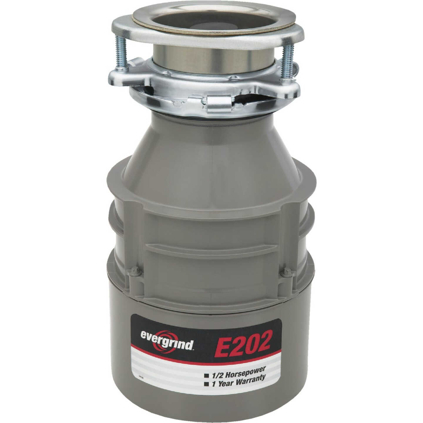 Evergrind 1/2 HP Garbage Disposer, 1 Year Warranty Image 1