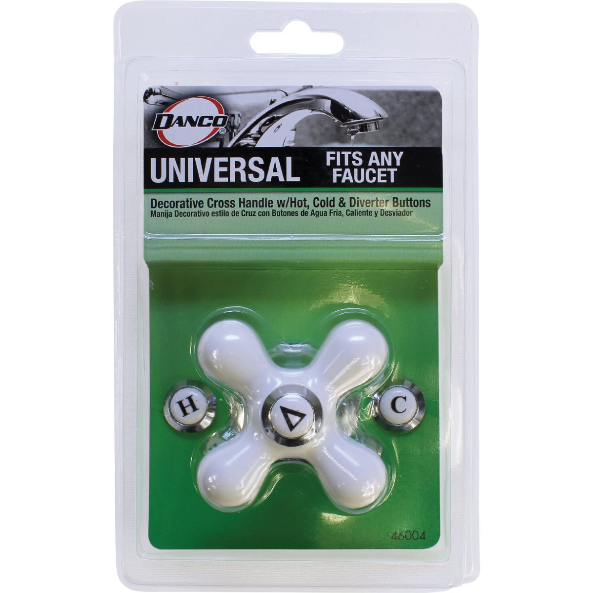 Danco Cross Replacement Chrome Faucet Handle Image 5