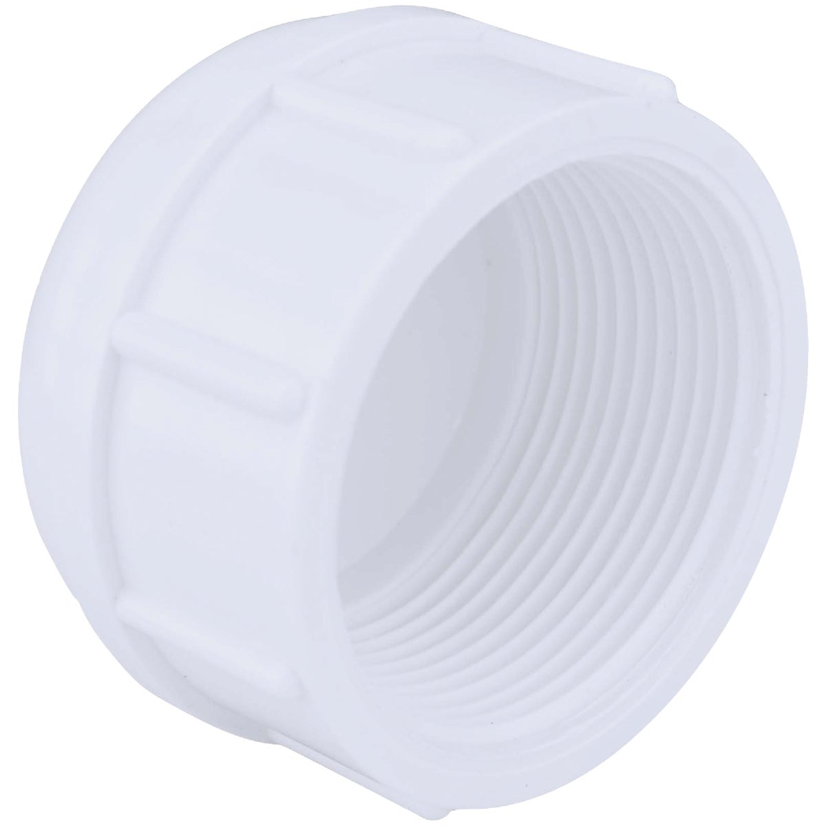Charlotte Pipe 1-1/2 In. FIP Schedule 40 Threaded PVC Cap Image 1