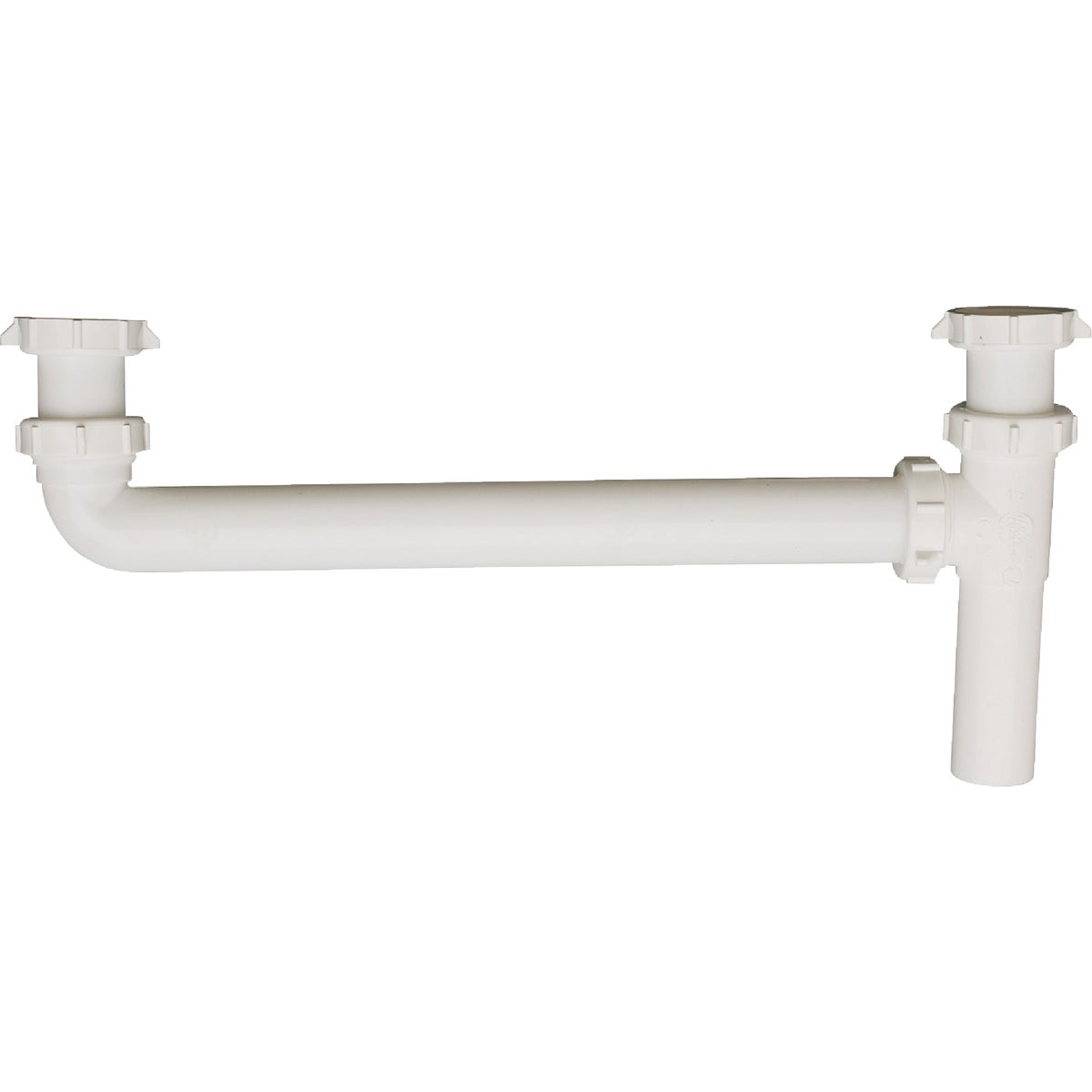 Do it Best 1-1/2 In. x 16 In. White Polypropylene End Outlet Waste