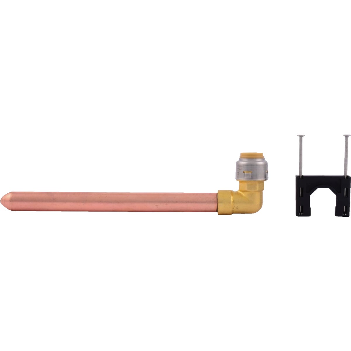 SharkBite 1/2 In. SB x 1/2 In. x 6 In. 90 Deg. Push Fit Stub-Out Copper Elbow (1/4 Bend) Image 10