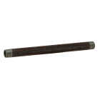 Anvil 3/4 In. x 12 In. Schedule 40 Steel Black Iron Nipple Image 1