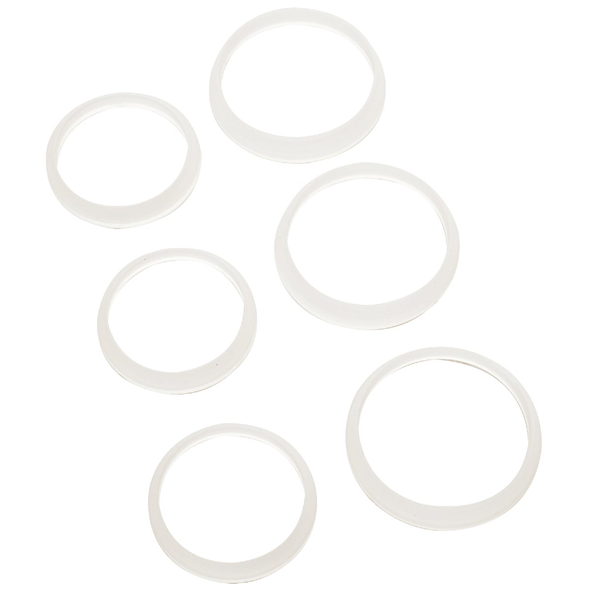 Do it Best Assorted Poly Slip Joint Washers (6-Pack)