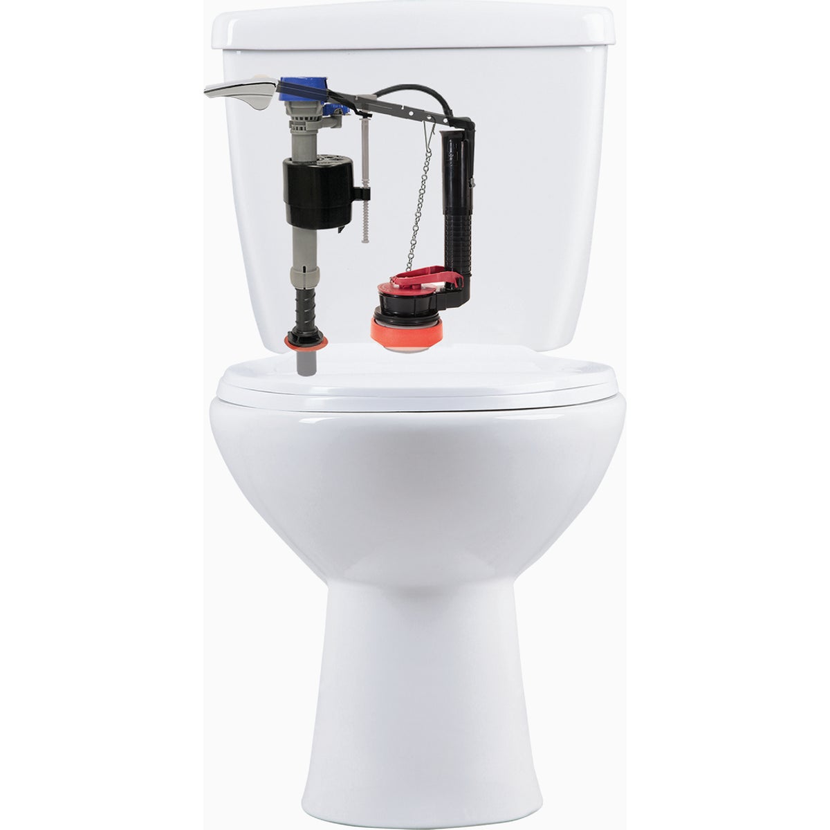Fluidmaster PerforMAX 2 In. Universal Complete Toilet Repair Kit with Install Tools Image 6