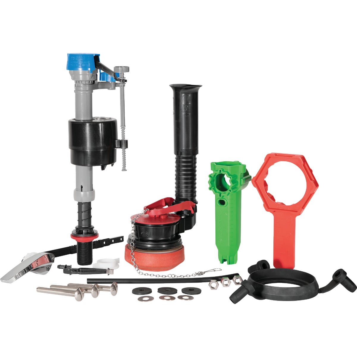 Fluidmaster PerforMAX 2 In. Universal Complete Toilet Repair Kit with Install Tools
