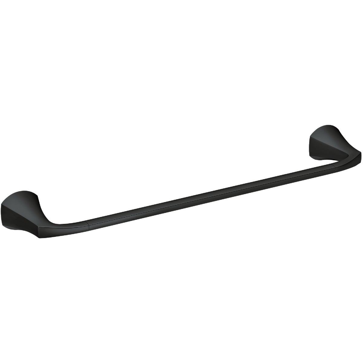 Moen Lindor 18 In. Towel Bar, Matte Black Image 1
