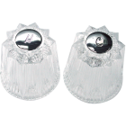 Danco Acrylic 10-Point Universal Replacement Clear Faucet Handle Image 1