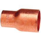 NIBCO 1-1/4 In. X 1 In. Reducing Copper Coupling with Stop Image 1