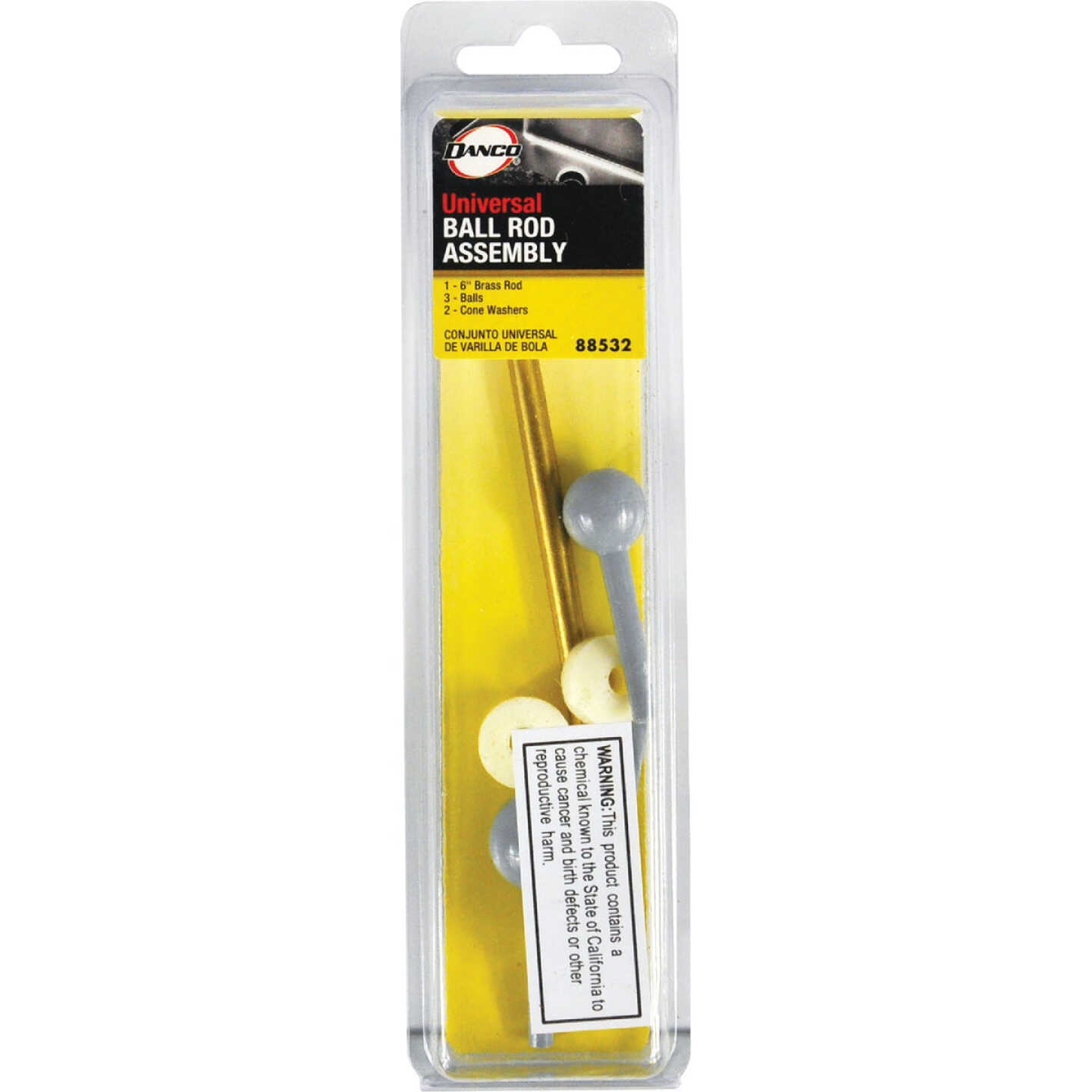 Danco Universal 6 In. Pop-Up Ball Rod Assembly Image 2