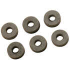 Do it Best 17/32 In. Black Flat Faucet Washer (6 Ct.) Image 1