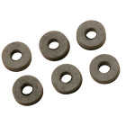 Do it Best 19/32 In. Black Flat Faucet Washer (6 Ct.) Image 1
