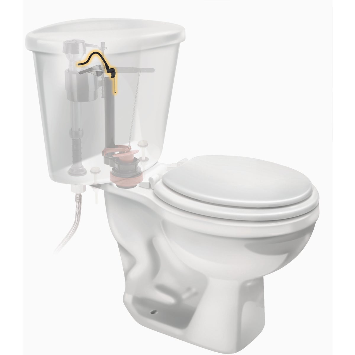 Fluidmaster Refill Tube and Clip Image 2