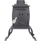 US Stove Logwood 900 Sq. Ft. Cast Iron Wood Stove Image 1