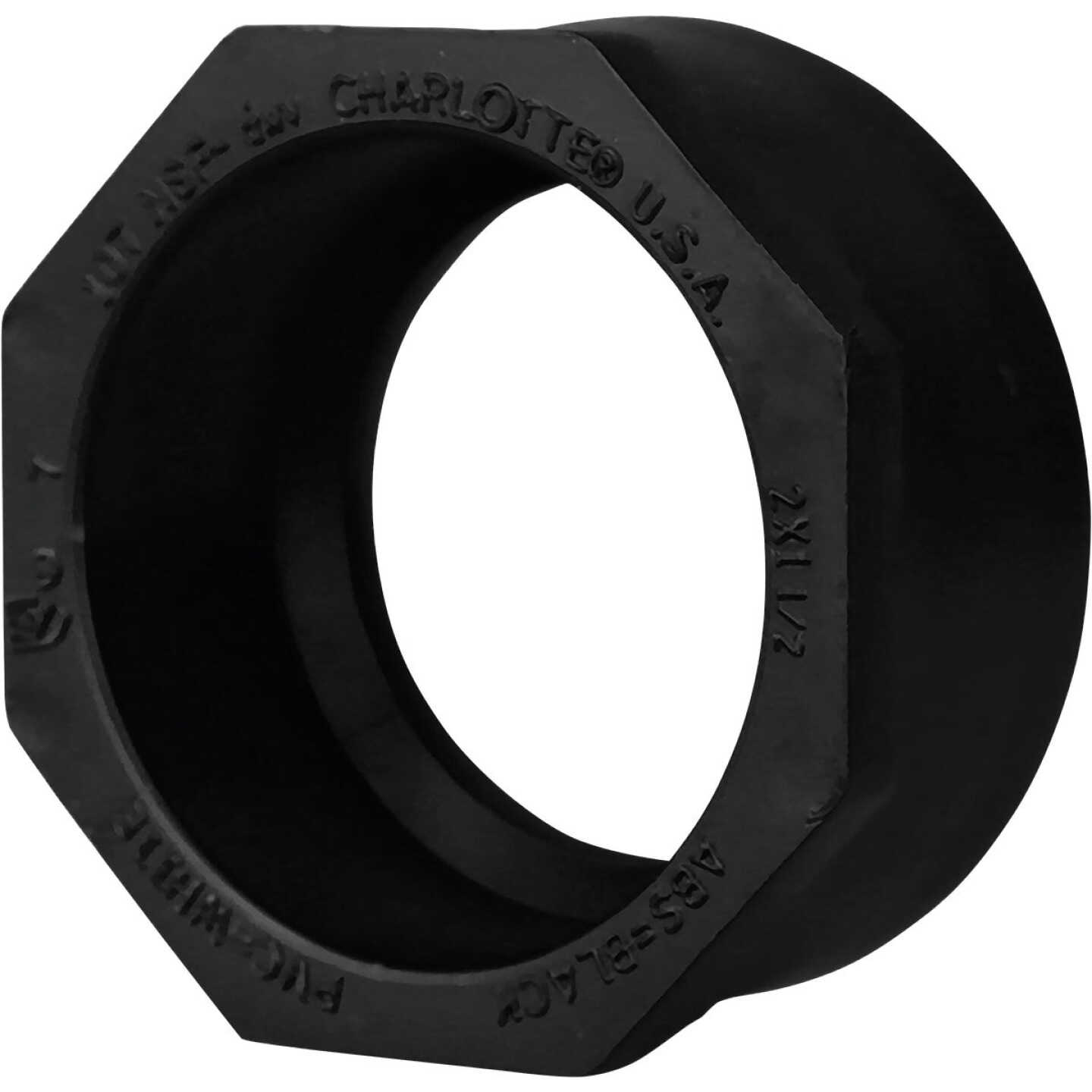 Charlotte Pipe 2 In. Spigot x 1-1/2 In. Hub Reducing ABS Bushing Image 1