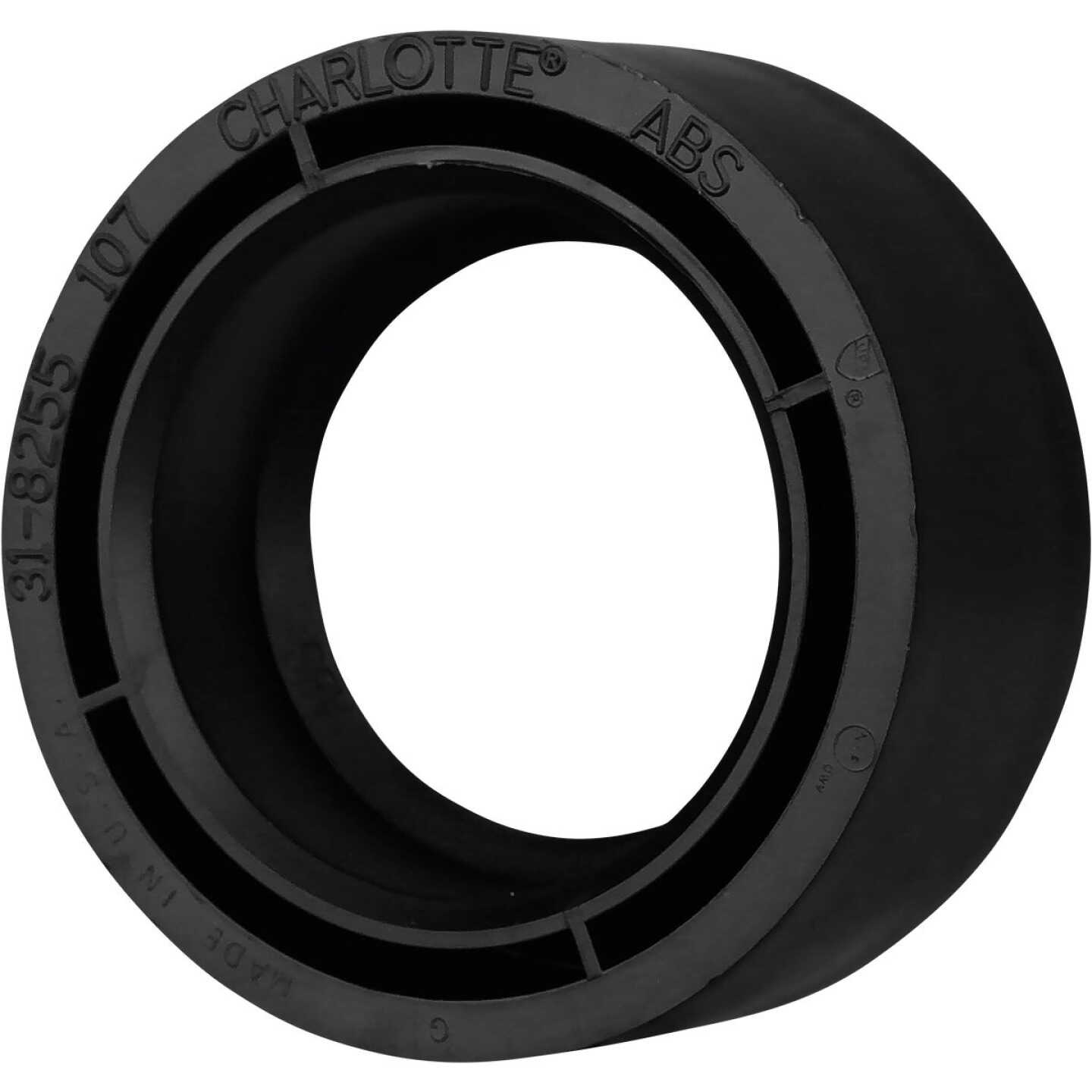 Charlotte Pipe 3 In. Spigot x 2 In. Hub Reducing ABS Bushing Image 1