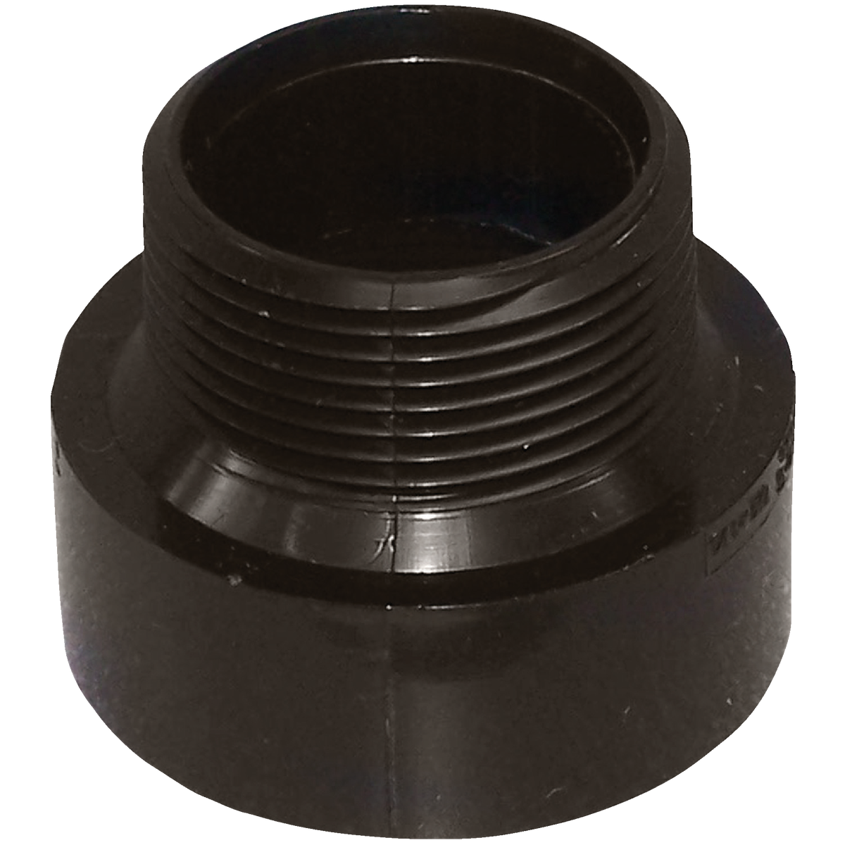 Charlotte Pipe 2 In. Hub x MPT Male ABS Adapter