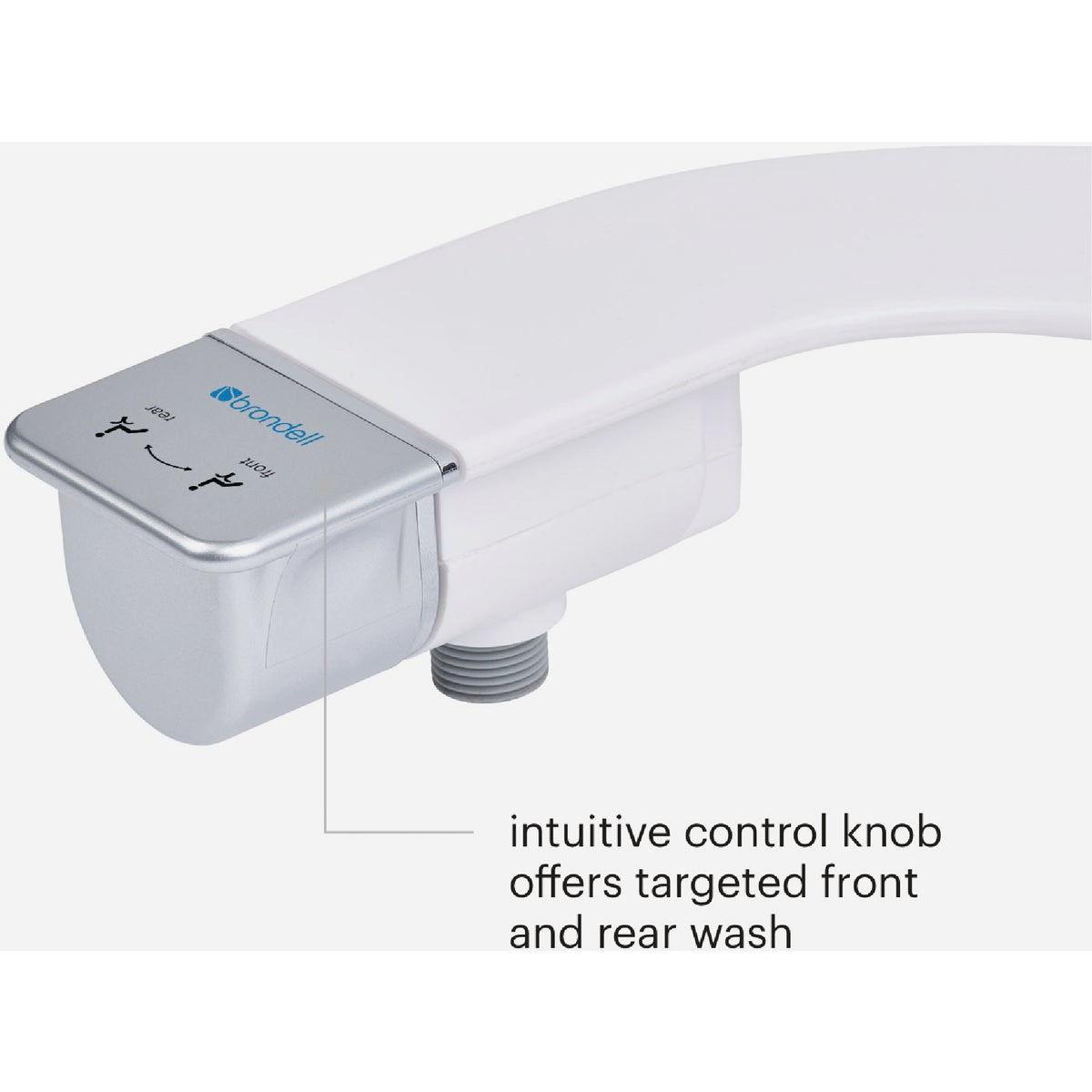 Brondell SimpleSpa Thinline Dual Nozzle Bidet Attachment Image 5