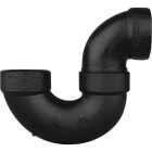 Charlotte Pipe 2 In. Black ABS P-Trap Image 1