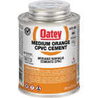 Oatey 8 Oz. Medium Bodied Orange CPVC Cement Image 1
