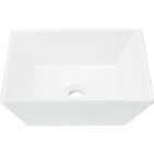 Common Goods Square White Vessel Bathroom Sink Image 2