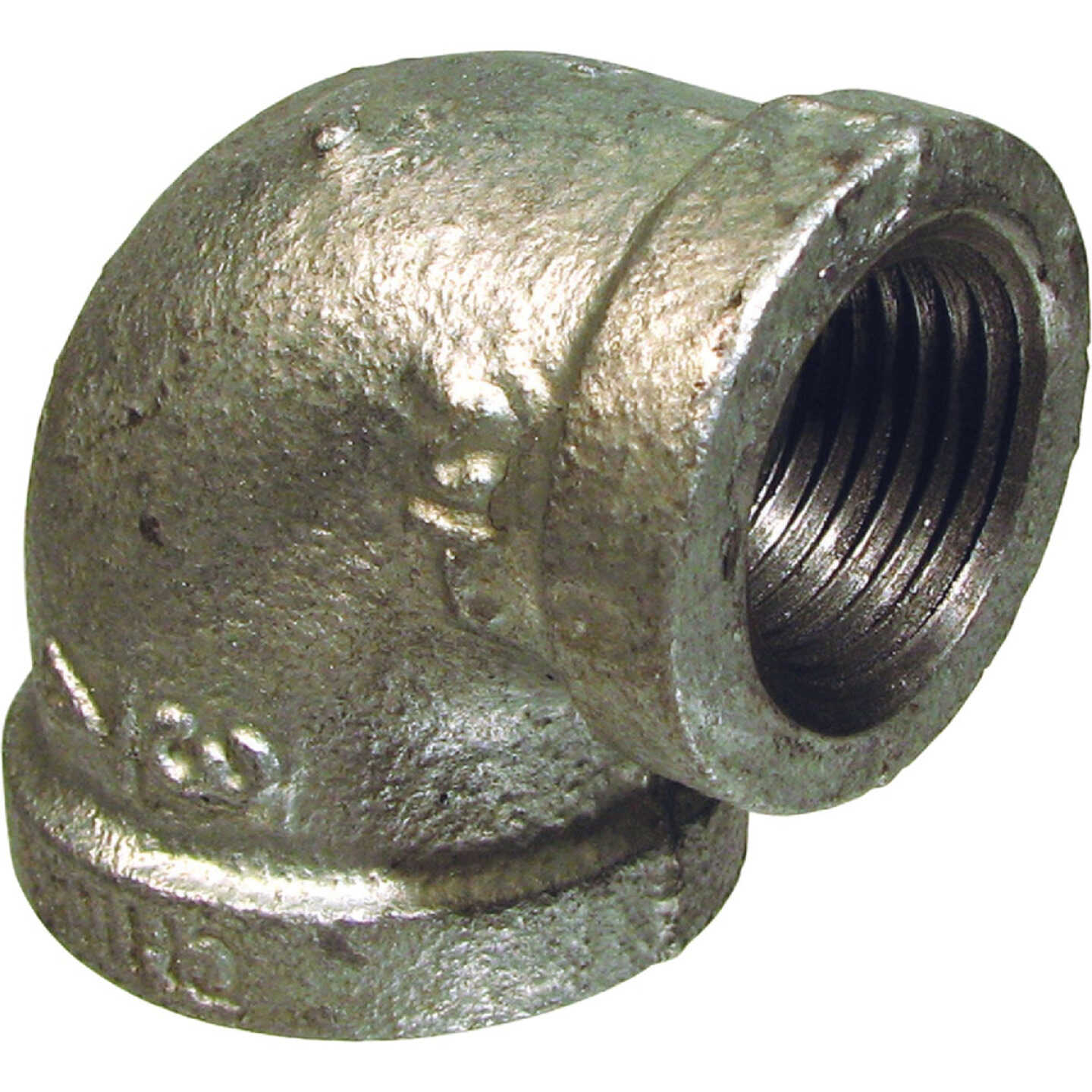 Southland 1/2 In. x 3/8 In. 90 Deg. Reducing Galvanized Elbow (1/4 Bend) Image 1