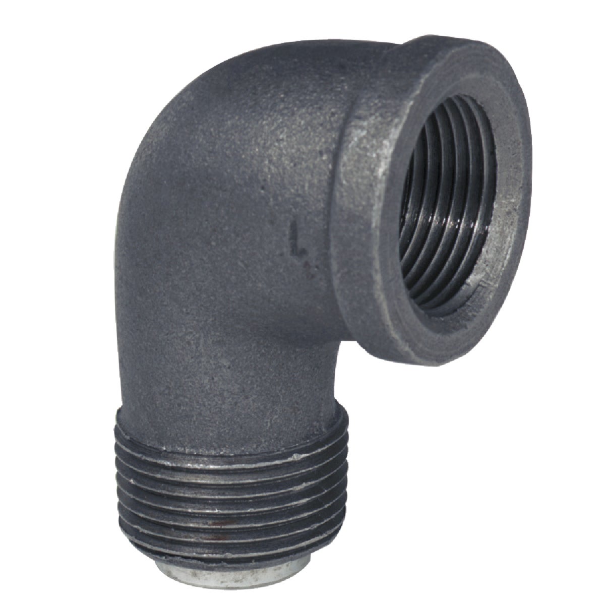 Southland 1/8 In. MIP x FIP 90 Deg. Street Black Iron Elbow Image 1