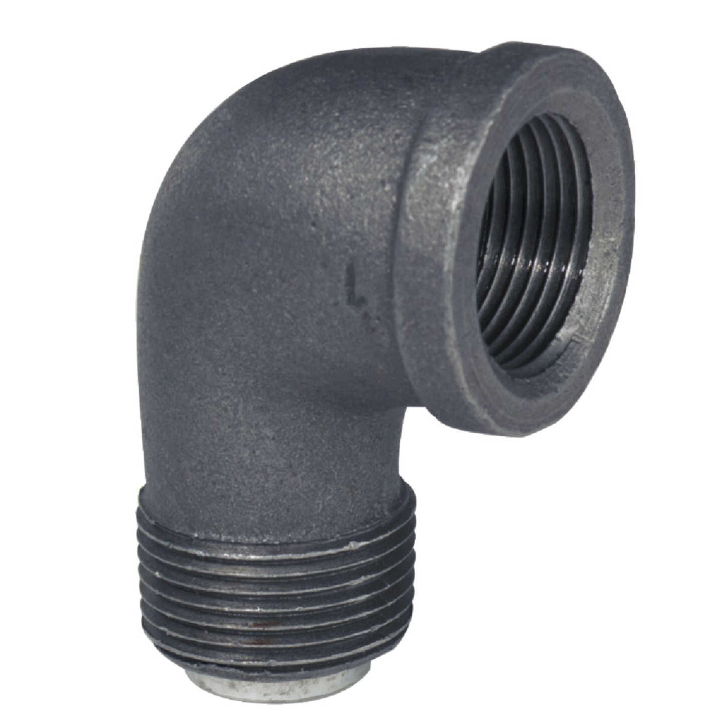 Southland 1/8 In. MIP x FIP 90 Deg. Street Black Iron Elbow Image 1