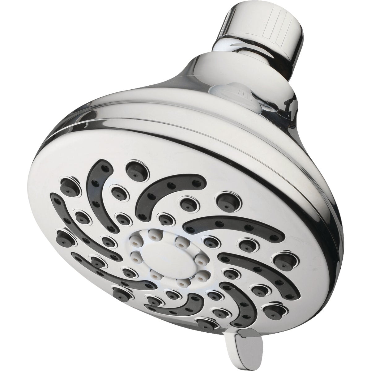 AquaVista Serene 6-Setting 3.5 In. In. Fixed Mount Showerhead Showerhead in Chrome Image 1