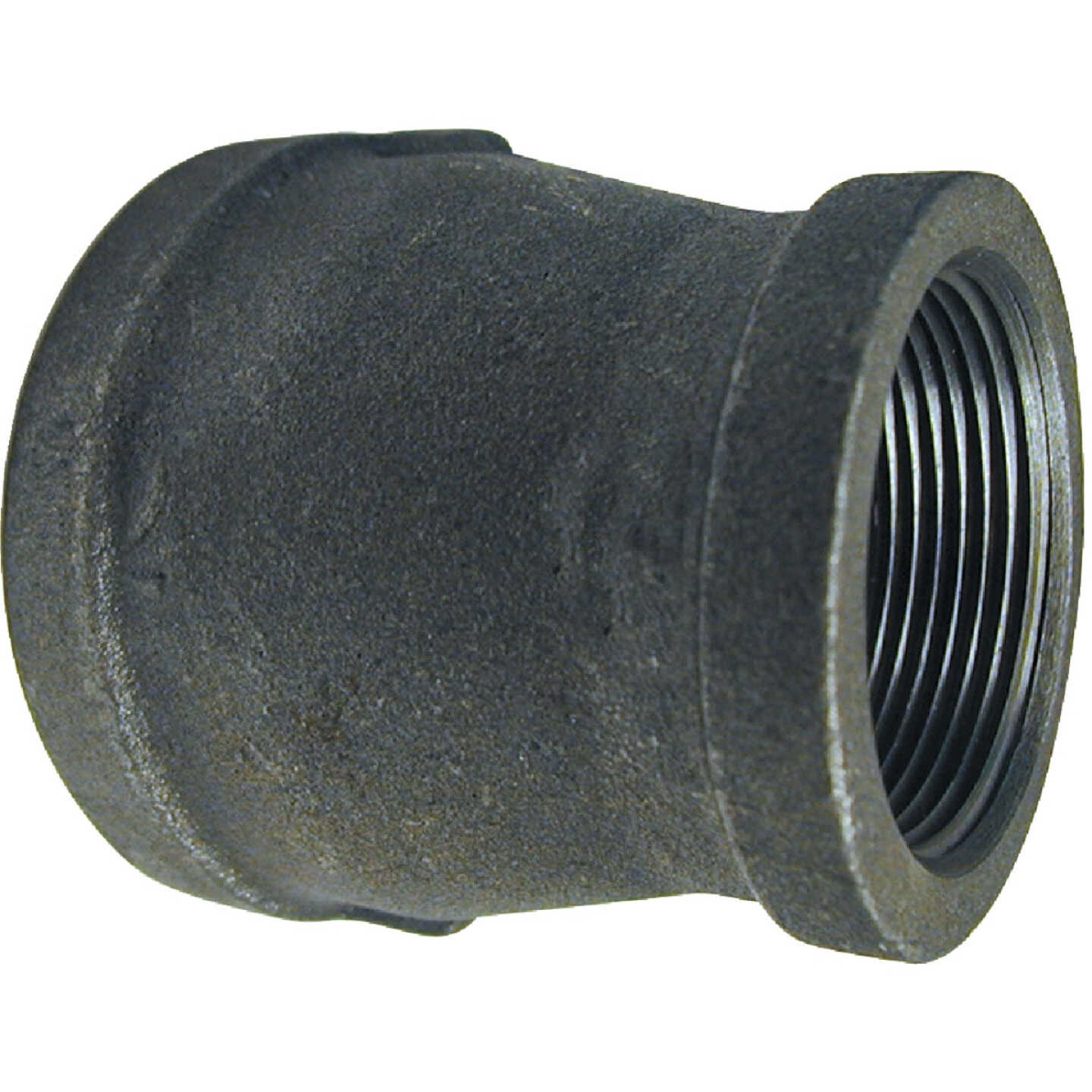 Southland 2 In. x 1-1/2 In. Malleable Black Iron Reducing Coupling Image 1