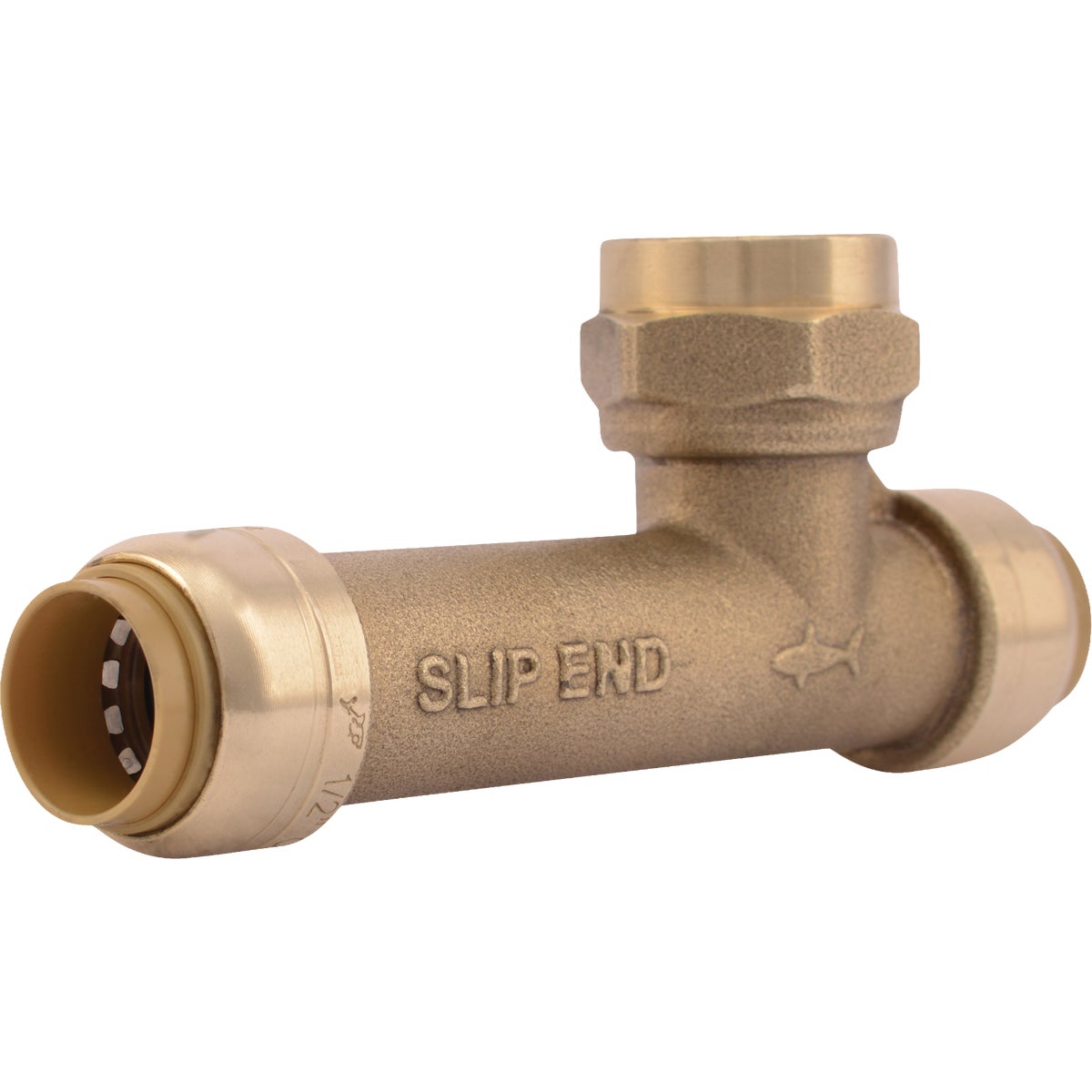 SharkBite 1/2 in. Push-to-Connect x 1/2 In. Push-to-Connect x 1/2 In. FNPT Expansion Tank Slip Tee