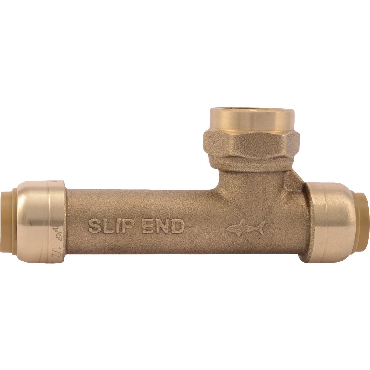 SharkBite 1/2 in. Push-to-Connect x 1/2 In. Push-to-Connect x 1/2 In. FNPT Expansion Tank Slip Tee Image 4