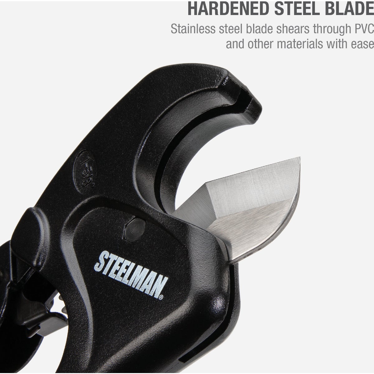 Steelman 1-5/8 In. Ratcheting PVC Cutter Image 5