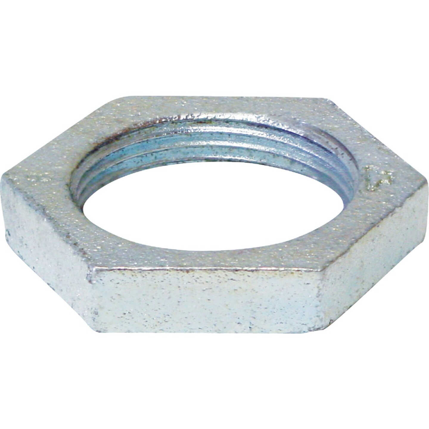 Anvil 3/8 In. Malleable Iron Galvanized Lock Nut Image 1