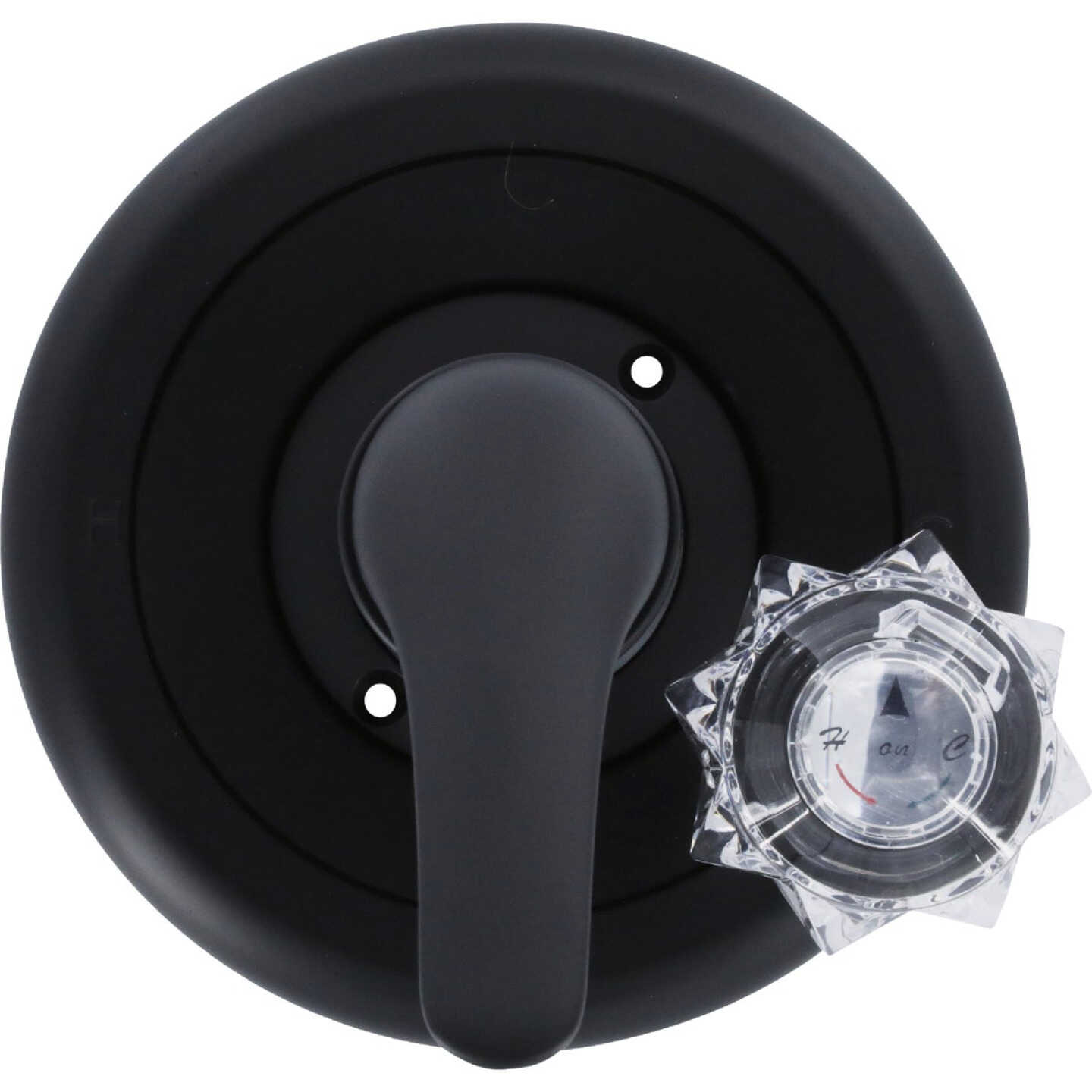 Danco Delta Lever and Knob Tub & Shower Trim Kit, Matte Black Image 1